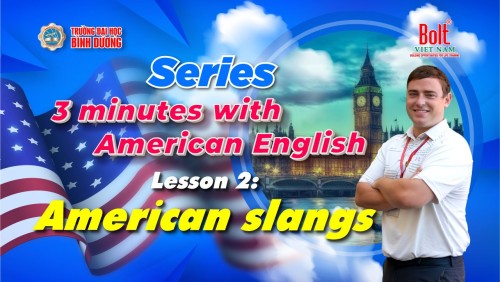 Series 3 minutes with American English - American slangs