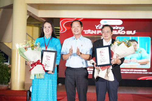 Trường Đại học Bình Dương công bố Quyết định công nhận 2 Tân Phó Giáo Sư